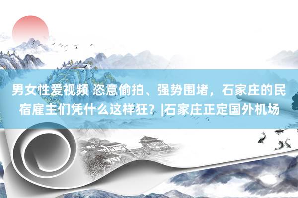 男女性爱视频 恣意偷拍、强势围堵，石家庄的民宿雇主们凭什么这样狂？|石家庄正定国外机场