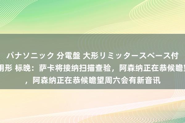 パナソニック 分電盤 大形リミッタースペース付 露出・半埋込両用形 标晚：萨卡将接纳扫描查验，阿森纳正在恭候瞻望周六会有新音讯